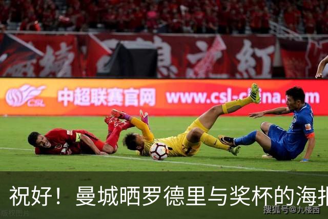 祝好！曼城晒罗德里与奖杯的海报：他赢得了一切🏆💙